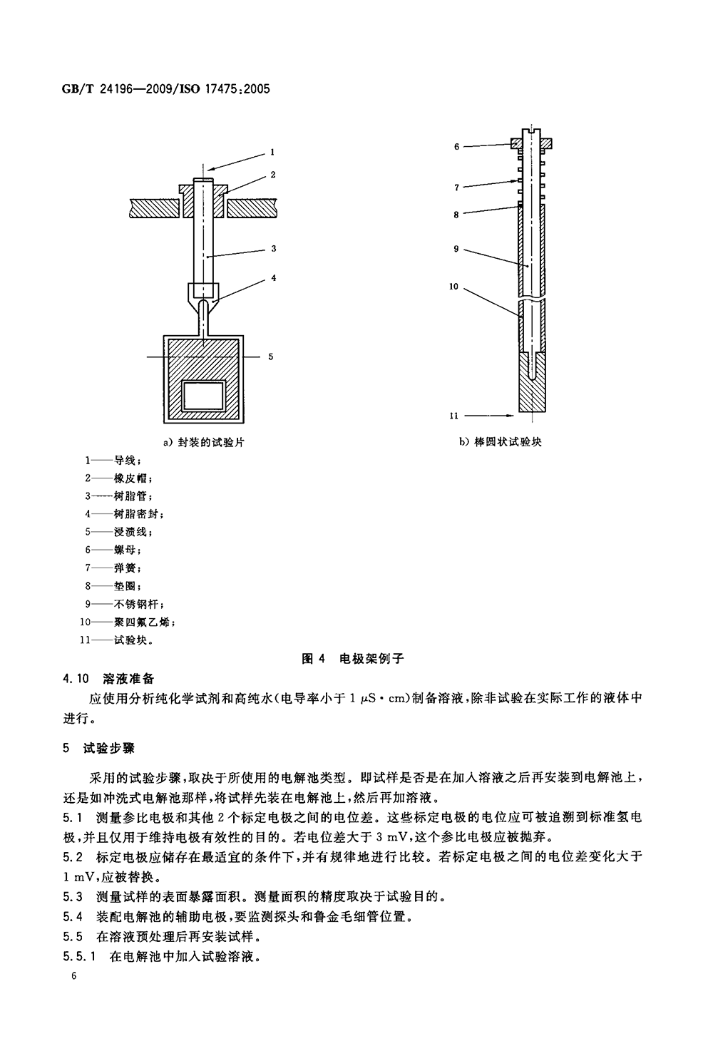 GBT 24196-2009 金屬和合金的腐蝕 電化學試驗方法 恒電位和動電位極化測量導則-9.png